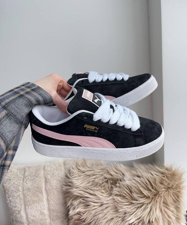 PMA SUEDE XL [BLACK / PINK] FOR HER 1009025
