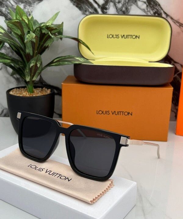Branded LV Sunglasses 2313 Metal black Silver