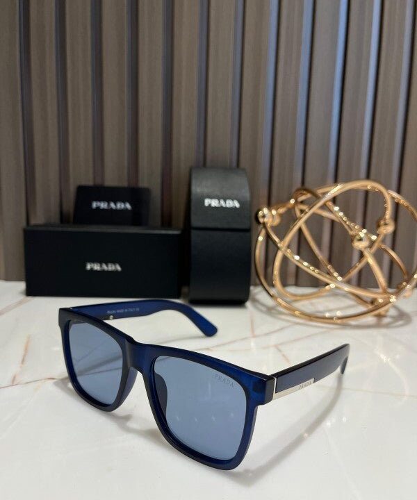Branded Pda Matt Blue Sunglasses EW