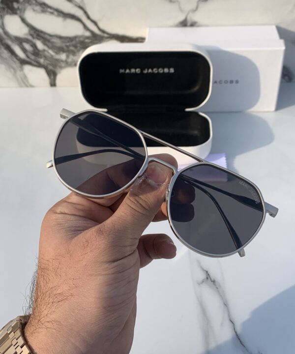 Branded  MJ Silver Grey Sunglasses