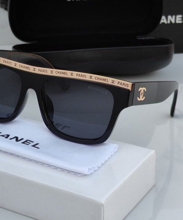 Branded Chnl Prs Full Black Sunglasses