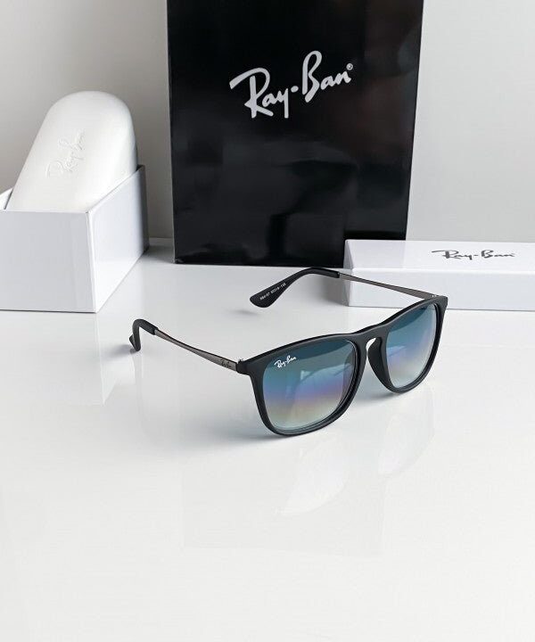 Branded Rb Black Blue Sunglasses Bt
