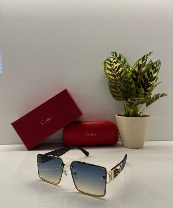 Branded Ctier Sea Green Sunglasses EW