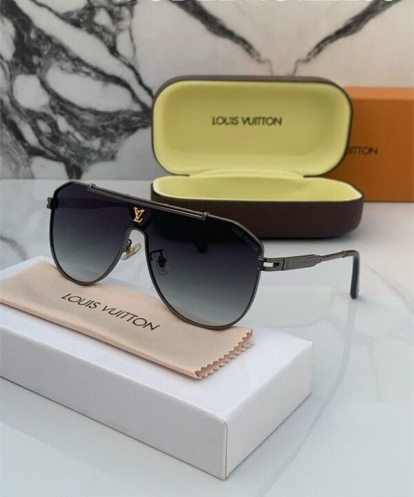 Branded Lv 22295 Sunglasses Green Shaded