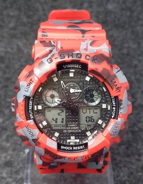 G SHOCK GA 110 red military