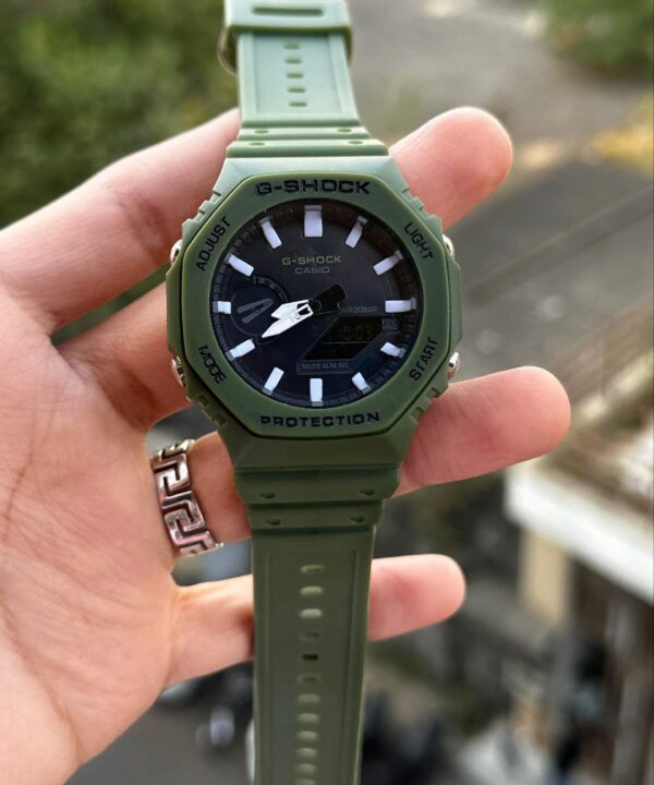 G SHOCK GA 2100 GREEN