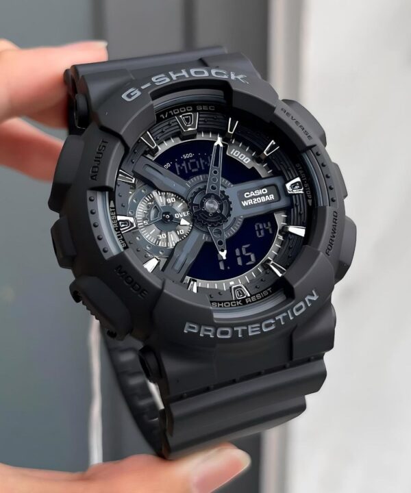 G SHOCK GA 110 BLACK PLATINUM
