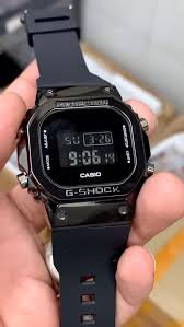 G SHOCK GM 5600 ALL BLACK