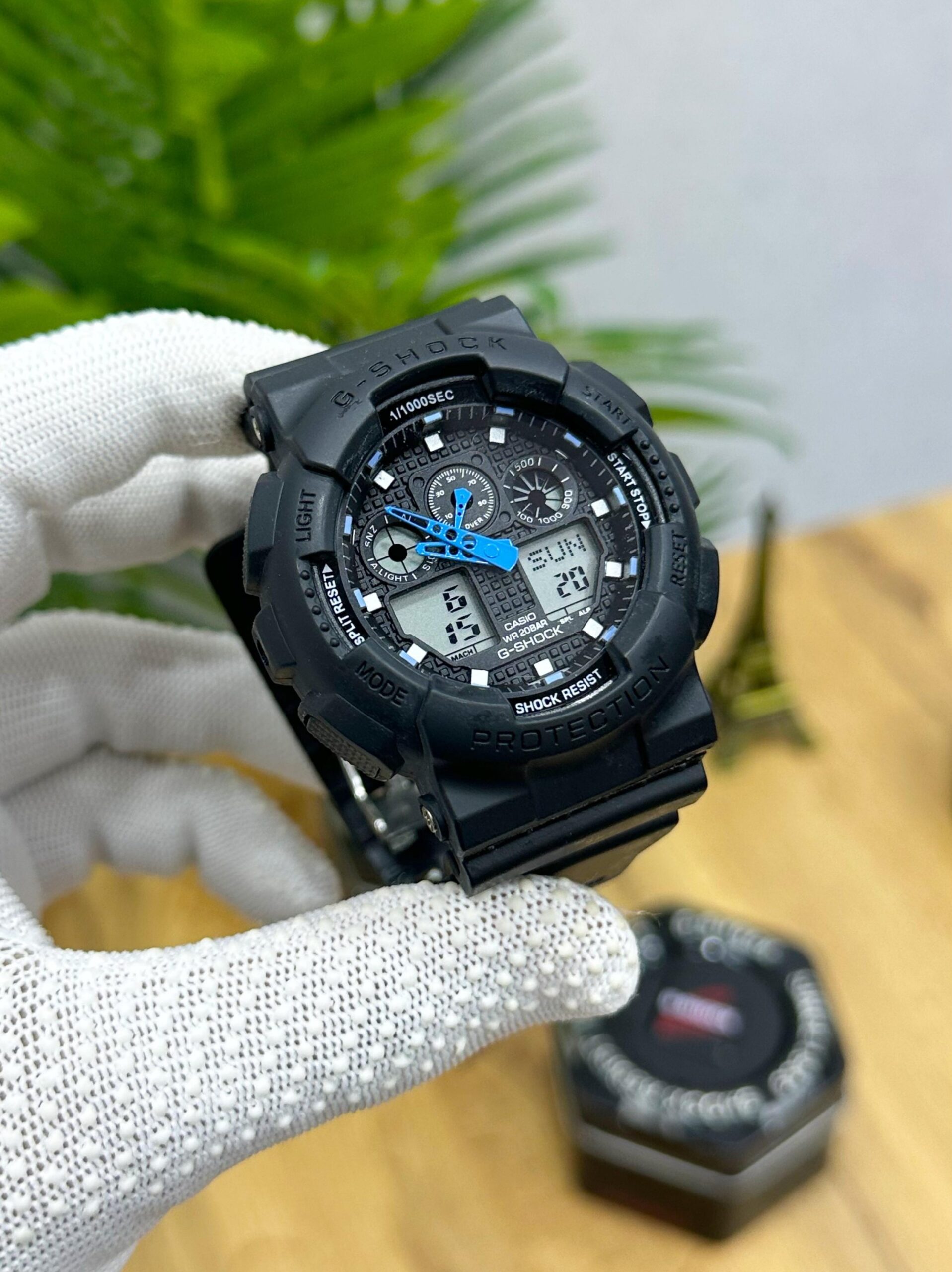 G SHOCK GA 110 black blue