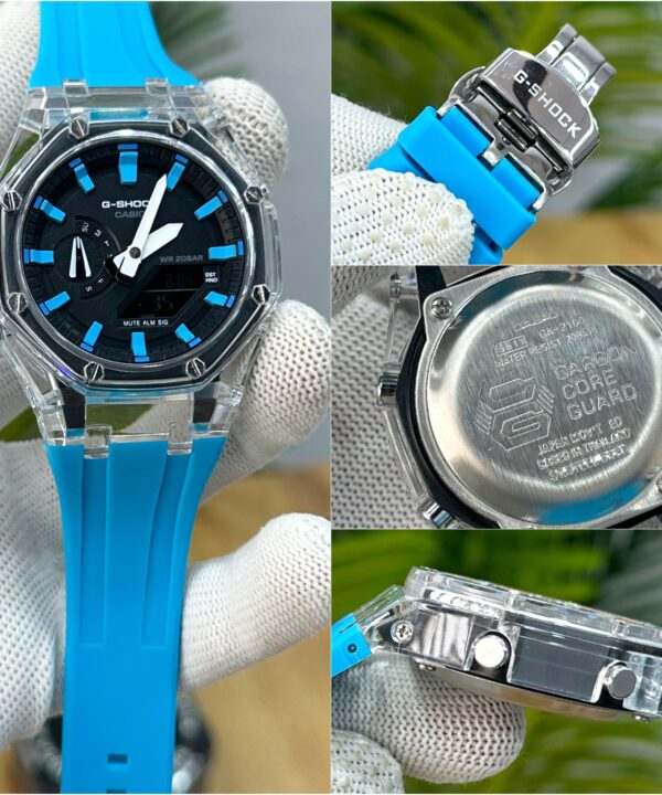 G SHOCK GA 2100 transperent blue